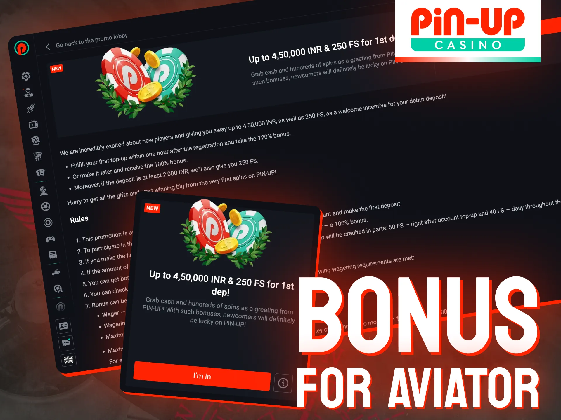 Visit Pin-Up Casino to claim your Aviator bonus.