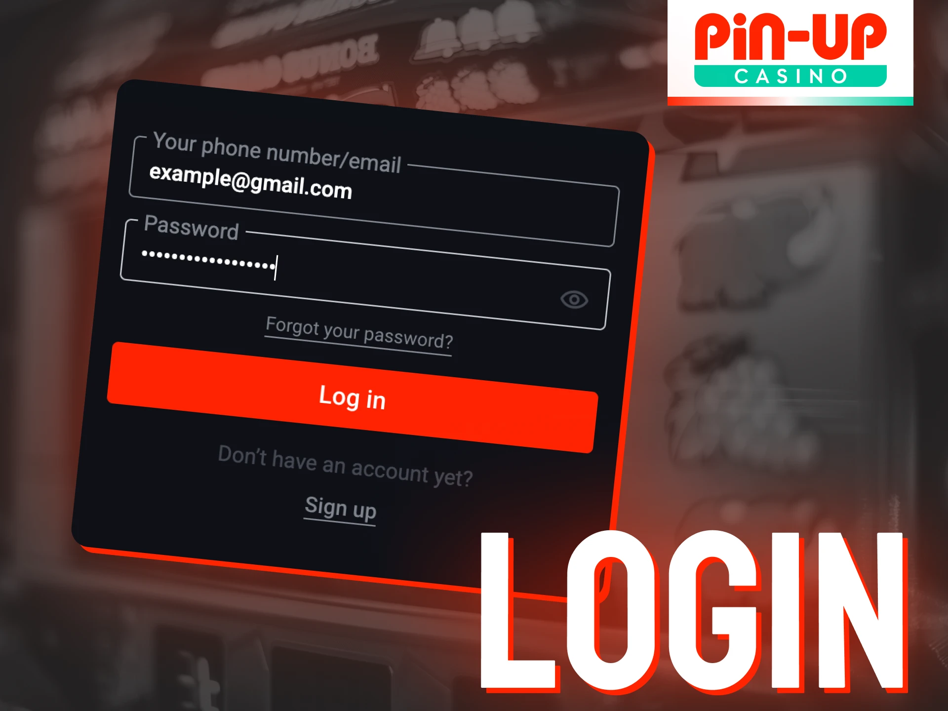 Here is a quick guide on how to access your Pin-Up account.