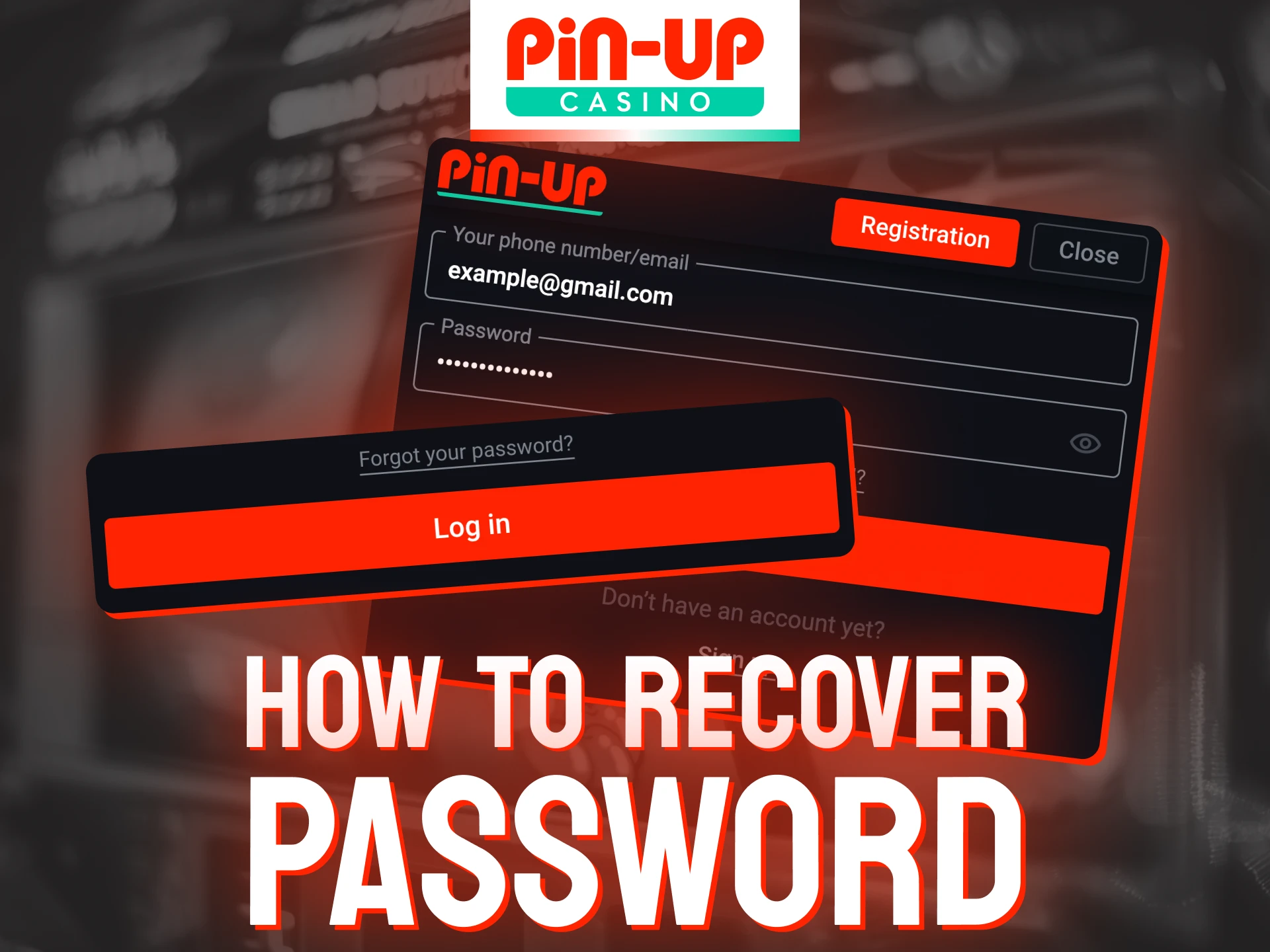 Learn how to reset your Pin-Up password if you've forgotten it.