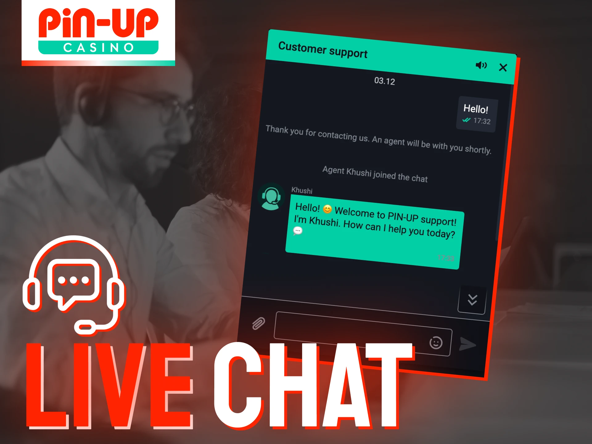 Use the live chat for instant help.