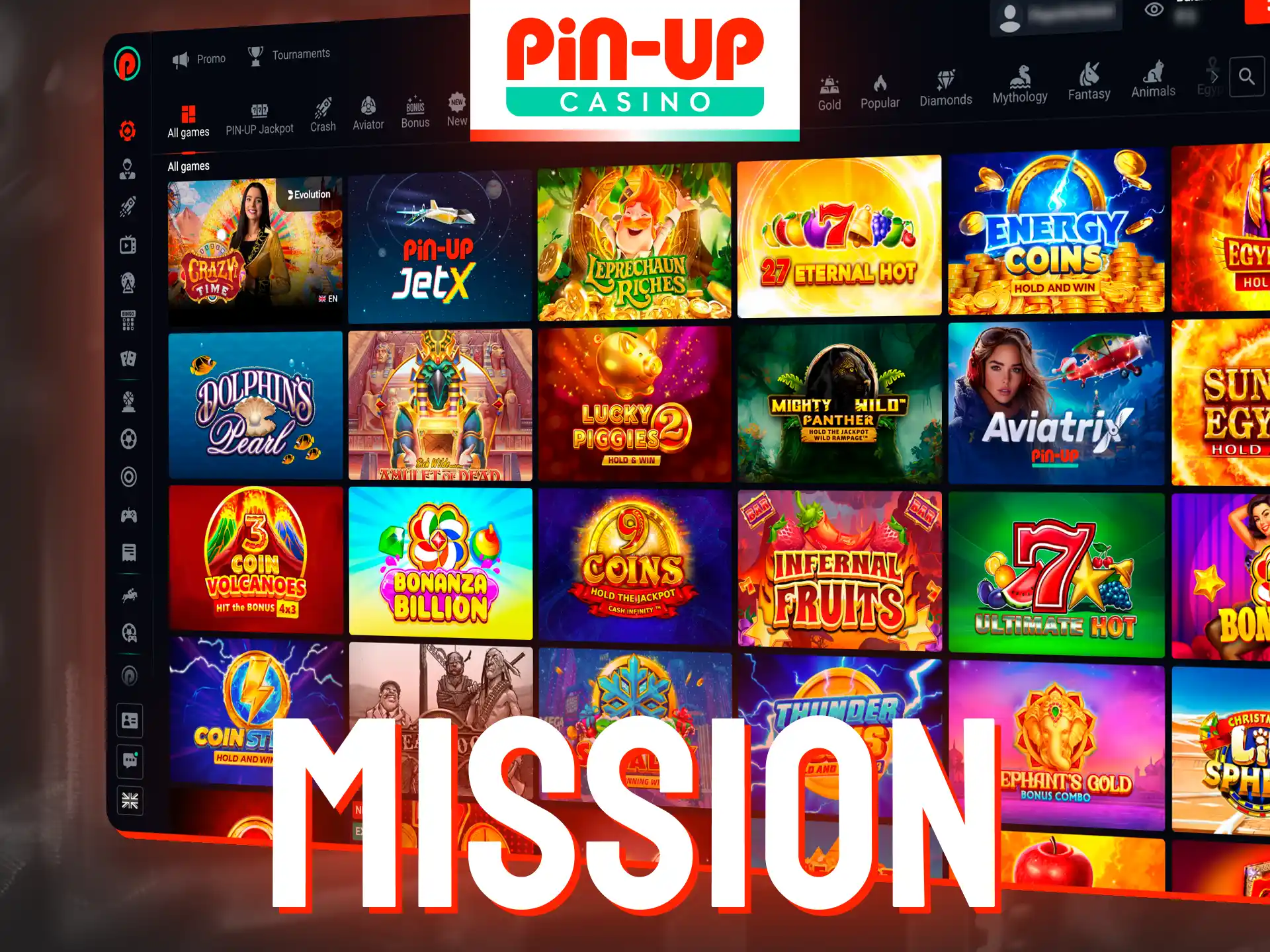 Pin-Up is dedicated to providing uninterrupted access to betting markets.