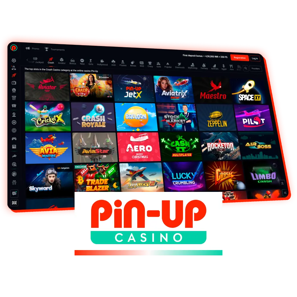 Enjoy a premium selection of online crash games on the Pin-Up platform.