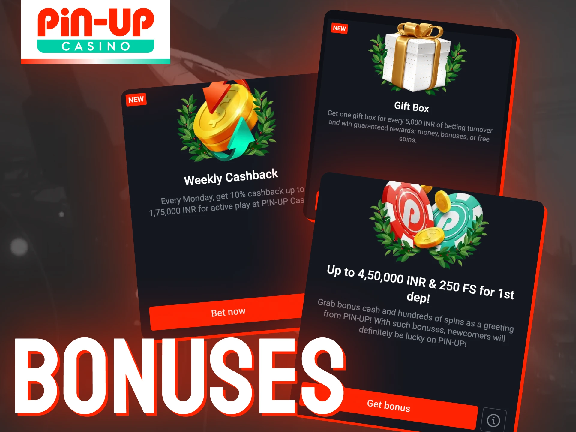 Boost your bankroll with Pin-Up's crash game bonuses.