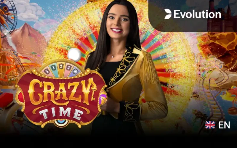 Step up to the wheel and try your luck with Crazy Time at the Pin-Up live casino.