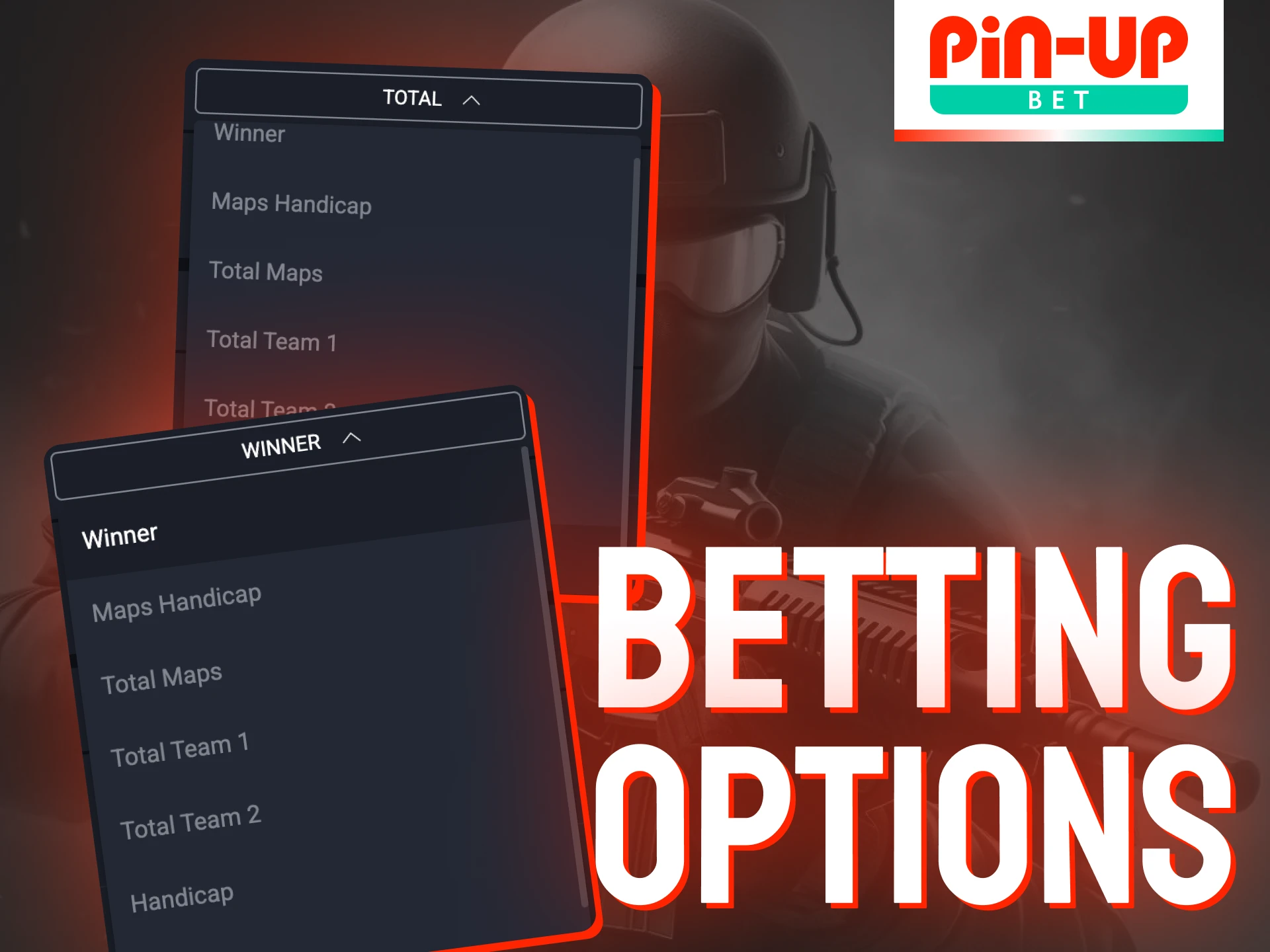 Explore the diverse range of eSports betting markets at Pin-Up.