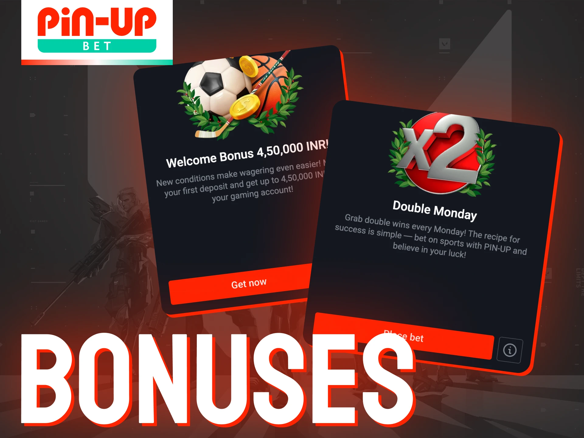 Pin-Up offers a variety of lucrative promotions for eSports bettors.