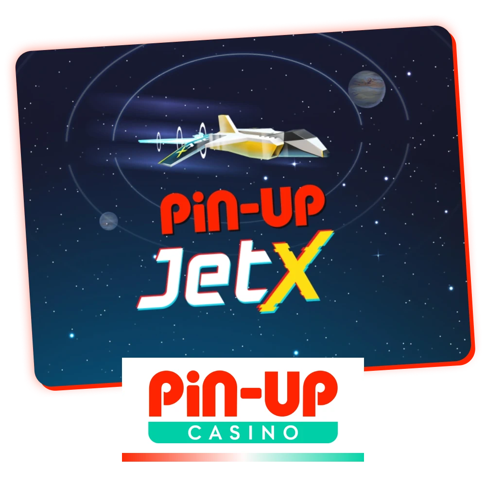 Dive into the action of JetX directly on the Pin-Up casino platform.
