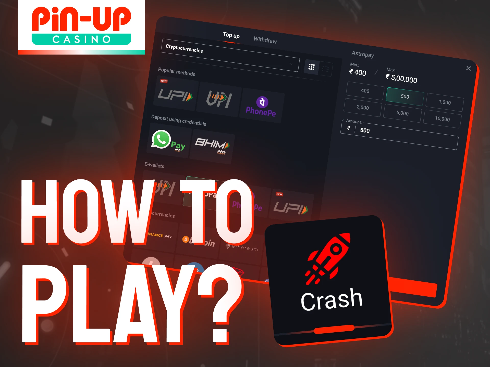Getting started with JetX at Pin-Up casino is a breeze.