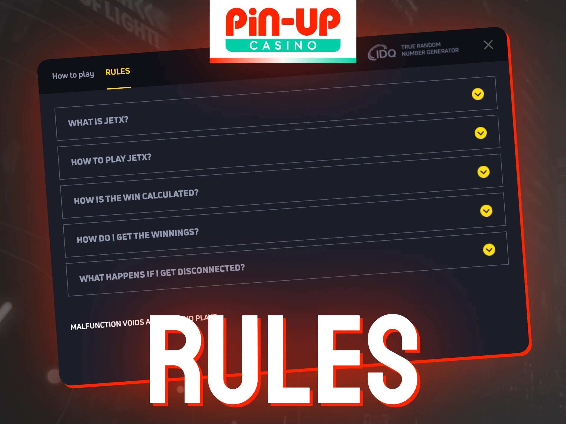 A bet is required to enter a round of Pin-Up JetX.