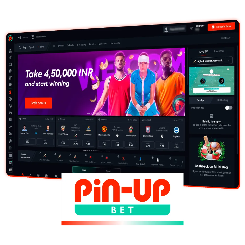 Use the Pin-Up platform to place your kabaddi wagers.