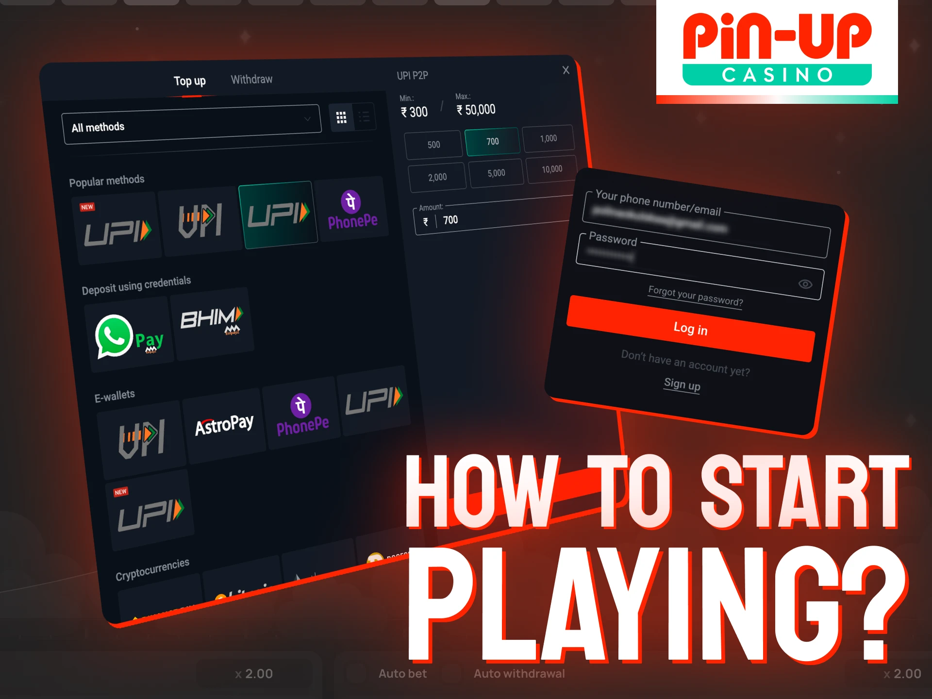 Step-by-step guide to playing Pin-Up Lucky Jet.