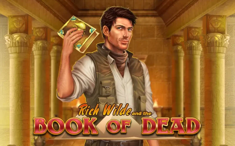 The legendary Book of Dead is available for all players at Pin-Up online casino.