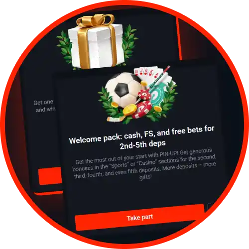 Grab exclusive rewards at Pin-Up Casino, ranging from generous welcome bonuses to free spins and cashback offers.